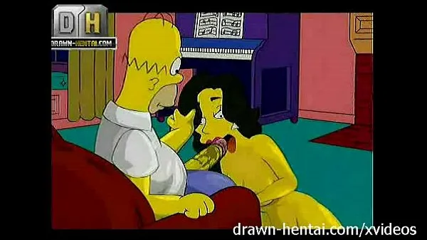 显示Simpsons Porn - Threesome驱动器剪辑