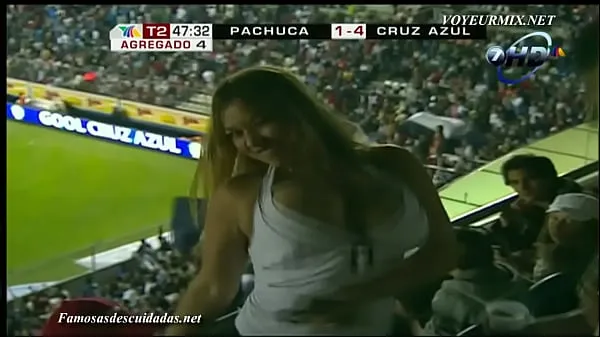 Show Soccer Fan with Bouncy Boobs drive Clips