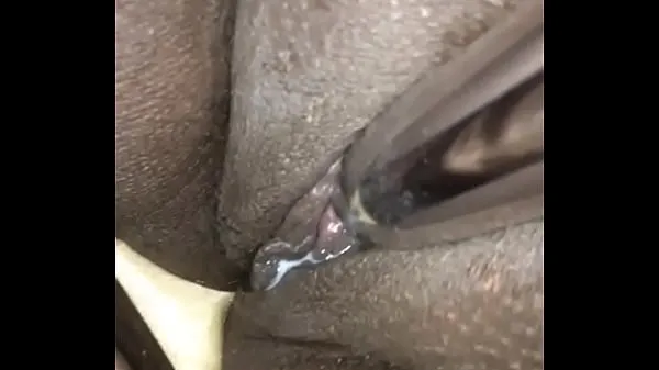 Show Vibrating my wet pussy drive Clips