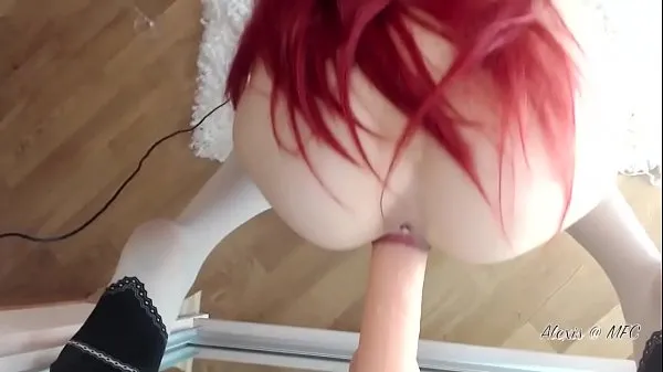 Show Red Haired Vixen drive Clips