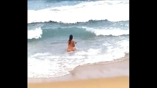 Tunjukkan spying on nude beach Klip pemacu