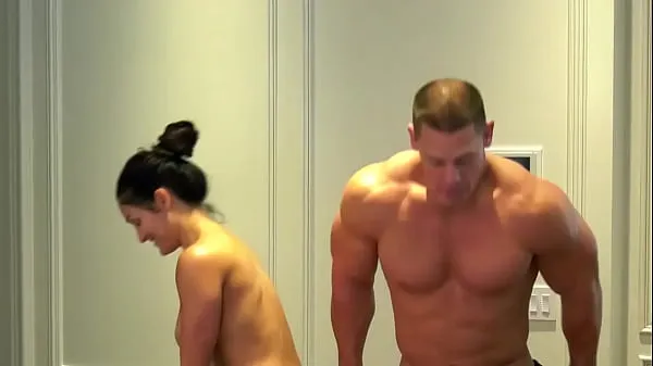 Pokaż klipy Nude 500K celebration! John Cena and Nikki Bella stay true to their promise napędu