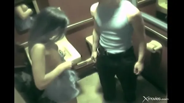 Wife with gorgeous body cheats in toilet during a party meghajtó klip megjelenítése