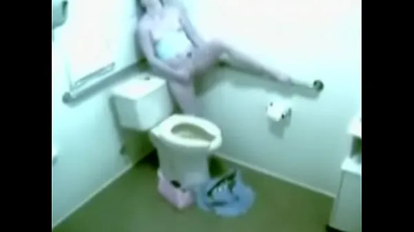 Show Security cam caught hottie toilet masturbating drive Clips
