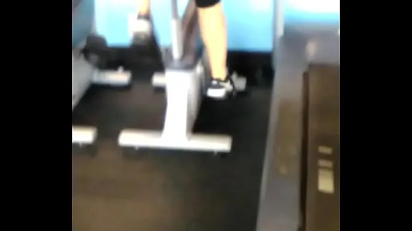 Show see thru tights at gym drive Clips