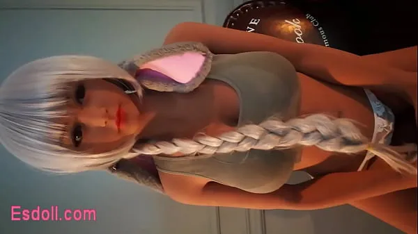 Hiển thị Esdoll:153cm sex doll real silicone love doll masturbations sex toy lái xe Clips