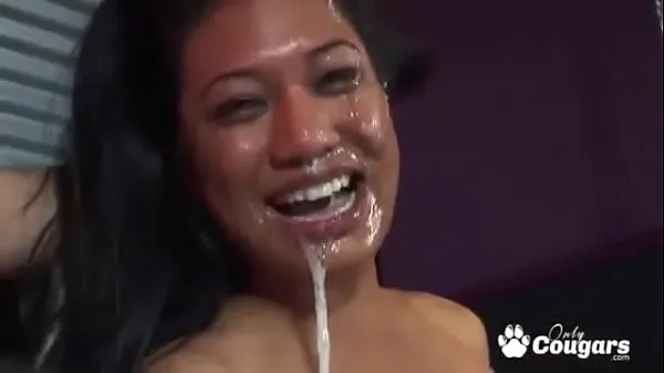Show Lyla Lei To Give A Sloppy Blowjob & Gets A Huge Messy Facial drive Clips