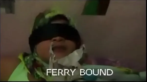 WIndo Bondage gagged DBSM Ferry ڈرائیو کلپس دکھائیں