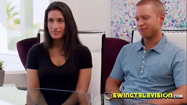 Toon Jessica goes over the contract with newbie swinger couple drive Clips