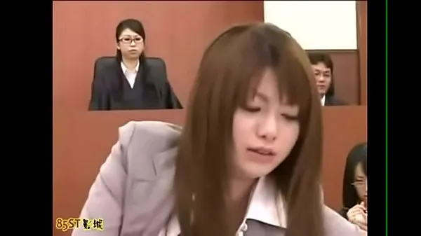 Visa Invisible man in asian courtroom - Title Please enhetsklipp