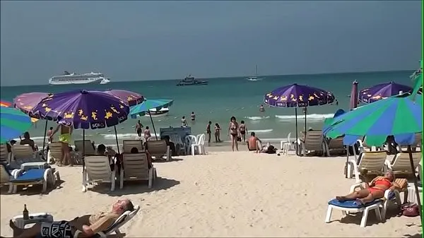 Patong Beach Phuket Thailand meghajtó klip megjelenítése