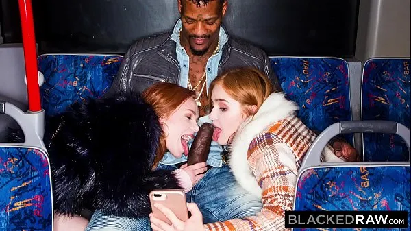 Show BLACKEDRAW Two Beauties Fuck Giant BBC On Bus drive Clips