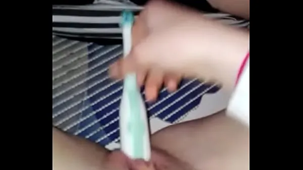 Show Tooth Brush Fucking drive Clips