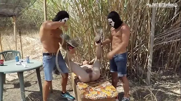 twink gets hosed and fisted outside for 2 merciless doms ड्राइव क्लिप्स दिखाएँ