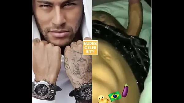 Εμφάνιση κλιπ μονάδας δίσκου Neymar player jacking off