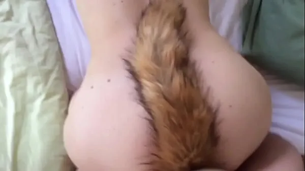Vis Having sex with fox tails in both drev Clips
