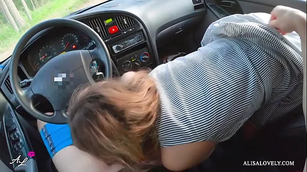 Show Trailer - y. Couple Outdoor Fucking in Car at Sunset drive Clips