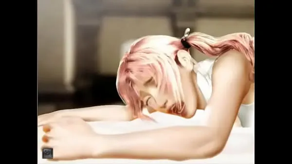 FFXIII Serah fucked on bed | Watch more videos 드라이브 클립 표시