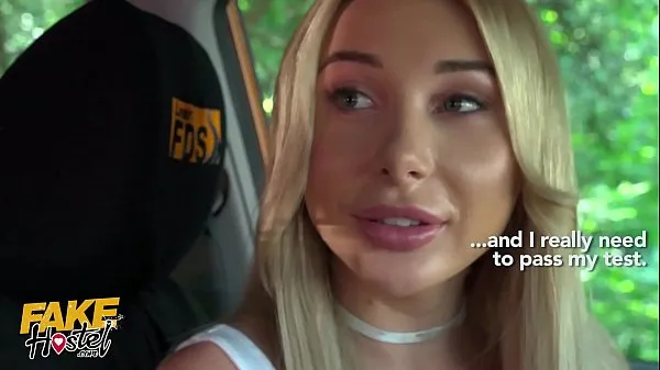 Klipleri Fake Hostel Hot blonde Marilyn Crystal fucked by her driving teacher sürücü gösterme