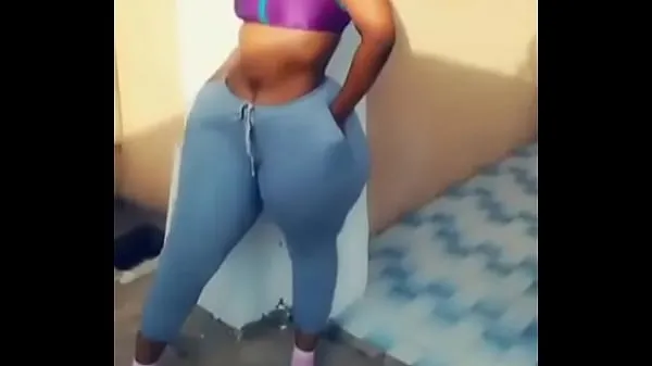 Εμφάνιση κλιπ μονάδας δίσκου African girl big ass (wide hips