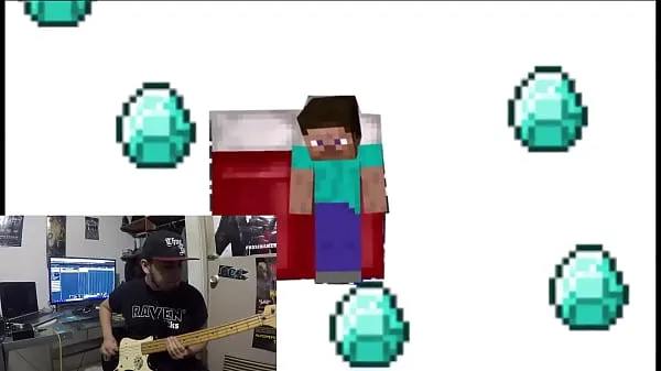 Mostra Minecraft - "Miner" ft. StarkinDJ (Parody of "Torero" by Chayanne) / (Bass Cover clip dell'unità