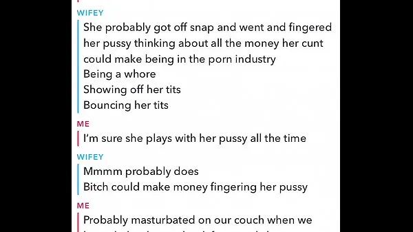 显示My Wife Teasing Me With Her Pussy Sexting驱动器剪辑