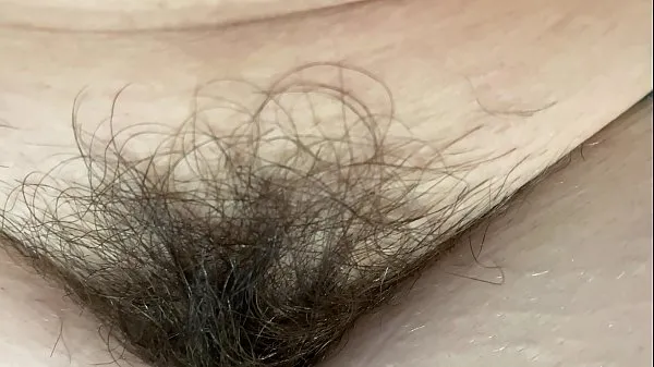 Hiển thị extreme close up on my hairy pussy huge bush 4k HD video hairy fetish lái xe Clips