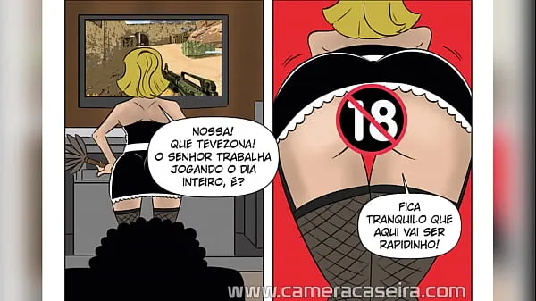 Visa Comic Book Porn (Porn Comic) - A Cleaner's Beak - Sluts in the Favela - Home Camera enhetsklipp