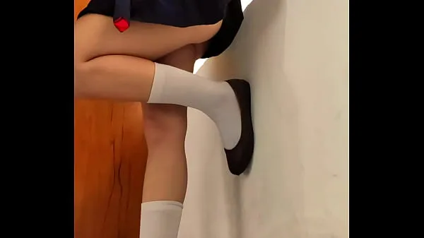 Show Teenage fucked and creampied standing against the window in empty classroom drive Clips