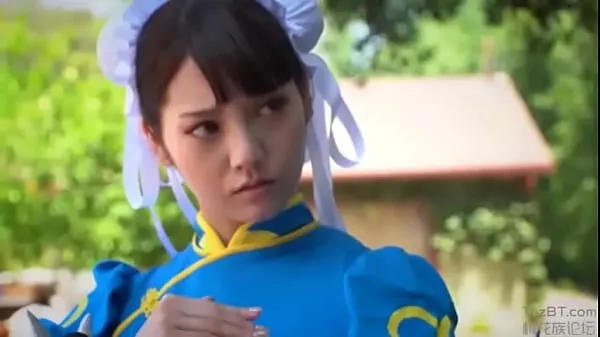 Chun li cosplay interracial meghajtó klip megjelenítése