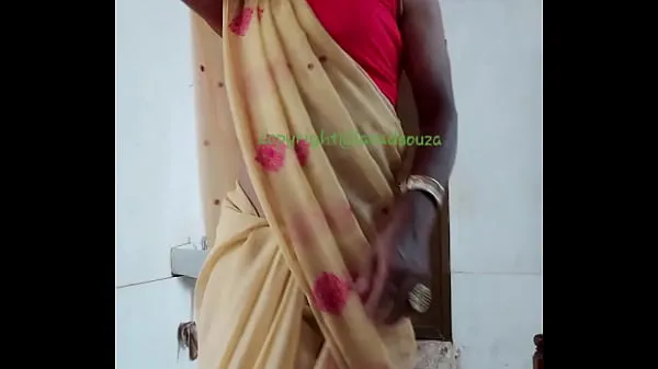 Hiển thị Indian crossdresser Lara D'Souza sexy video in saree part 1 lái xe Clips