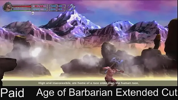 إظهار مقاطع محرك الأقراص Age of Barbarian Steam Game RPG man story part07