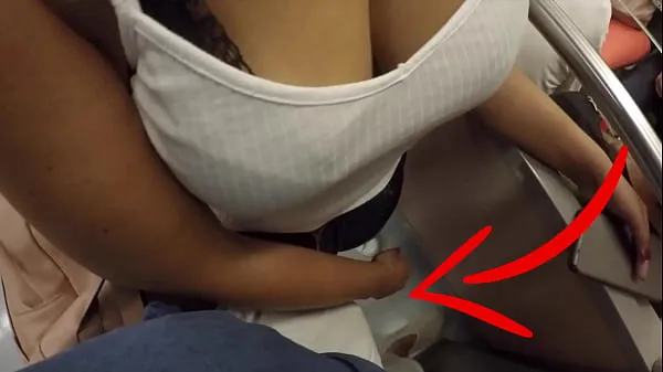 Unknown Blonde Milf with Big Tits Started Touching My Dick in Subway ! That's called Clothed Sex 드라이브 클립 표시