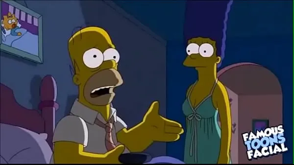 Show HOMER & MARGE drive Clips