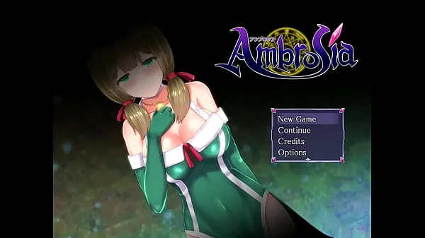 Visa Ambrosia [RPG Hentai game] Ep.1 Sexy nun fights naked cute flower girl monster enhetsklipp