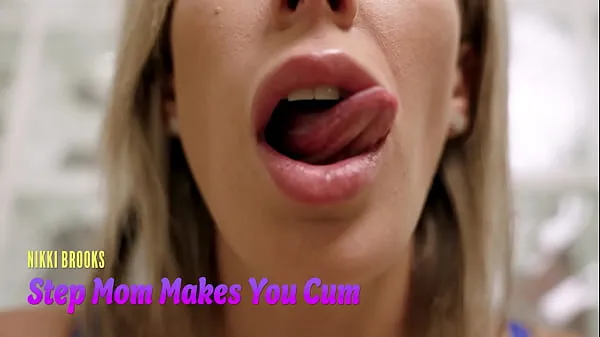Vis Step Mom Makes You Cum with Just her Mouth - Nikki Brooks - ASMR drev Clips