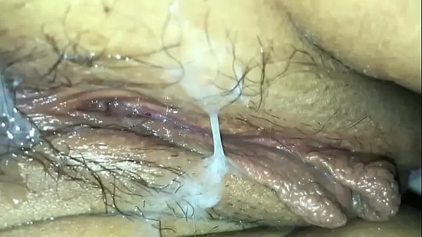 Visa Sperm coming out of wife's cunt after I fucked enhetsklipp