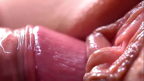 Show Extremily close-up pussyfucking. Macro Creampie drive Clips