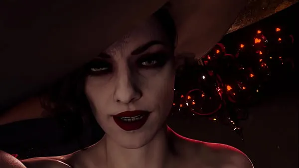 Klipleri Resident evil village Lady Dimitrescu Hardcore sex femdom sürücü gösterme