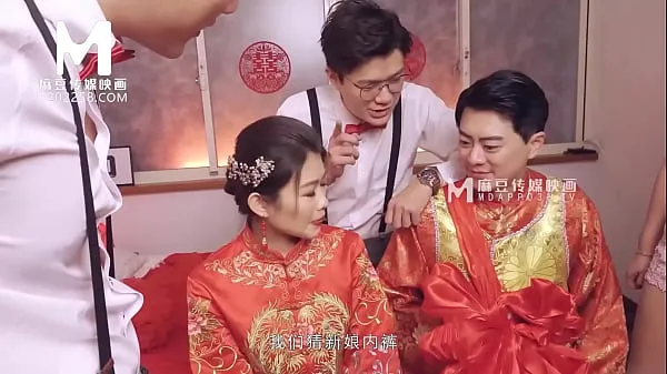 Vis ModelMedia Asia-Lewd Wedding Scene-Liang Yun Fei-MD-0232-Best Original Asia Porn Video stasjonsklipp