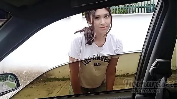 Vis I meet my neighbor on the street and give her a ride, unexpected ending drev Clips