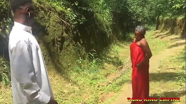 REVEREND FUCKING AN AFRICAN GODDESS ON HIS WAY TO EVANGELISM - HER CHARM CAUGHT HIM AND HE SEDUCE HER INTO THE FOREST AND FUCK HER ON HARDCORE BANGING ड्राइव क्लिप्स दिखाएँ