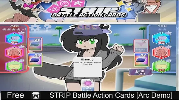 แสดง STRIP Battle Action Cards [Arc Demo คลิปการขับเคลื่อน