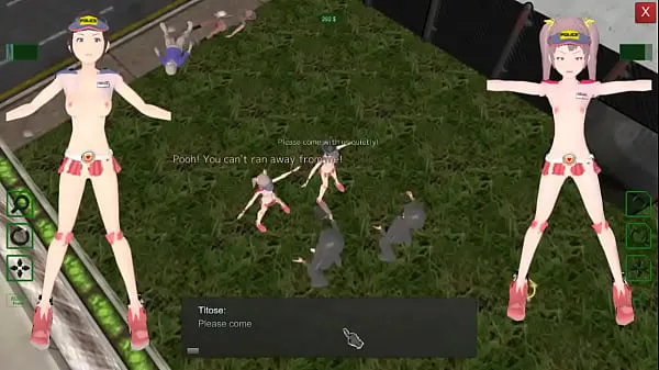 2 female guards has sex with men in Future Suppanuki pol hentai game video meghajtó klip megjelenítése