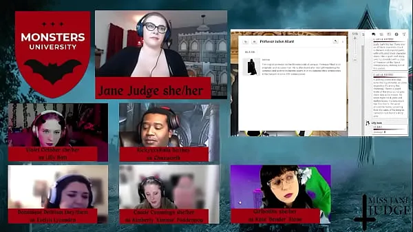 Pokaż klipy Monsters University Episode 1 with Game Master Jane Judge napędu