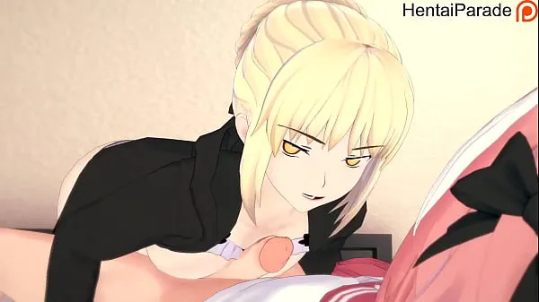 Hiển thị Fucking Saber Alter Fate Grand Order Hentai Uncensored lái xe Clips