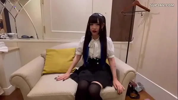 Cute Japanese goth girl sex- uncensored meghajtó klip megjelenítése