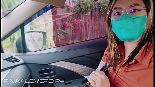 Vis Pinay without fare agrees to fuck the grab driver stasjonsklipp