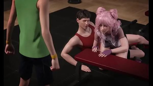 Εμφάνιση κλιπ μονάδας δίσκου Pink Japanese gym