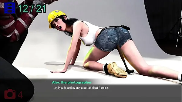 Toon Fashion Business - Monica Model Photoshoot drive Clips